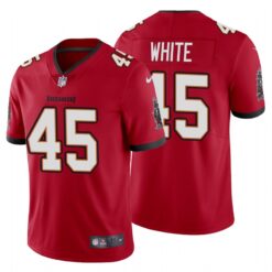 Tampa Bay Buccaneers Devin White Red Limited Jersey