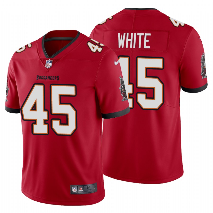 Tampa Bay Buccaneers Devin White Red Limited Jersey Tampa Bay Buccaneers Devin White Red Limited Jersey