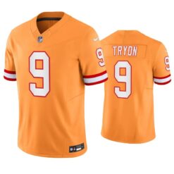 Tampa Bay Buccaneers Joe Tryon Orange Throwback Limited Jersey