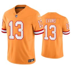 Tampa Bay Buccaneers Mike Evans Orange Throwback Limited Jersey
