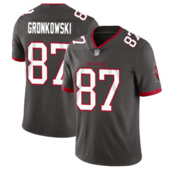 Tampa Bay Buccaneers Rob Gronkowski Pewter Limited Jersey