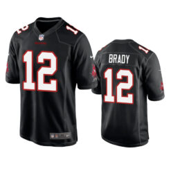 Tampa Bay Buccaneers Tom Brady Black Fashion Jersey