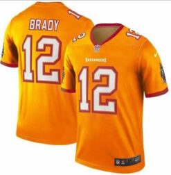 Tampa Bay Buccaneers Tom Brady Orange Limited Jersey