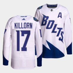 Tampa Bay Lightning Alex Killorn 2022 Stadium Series White Jersey
