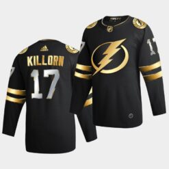 Tampa Bay Lightning Alex Killorn Golden Limited Edition Black Jersey