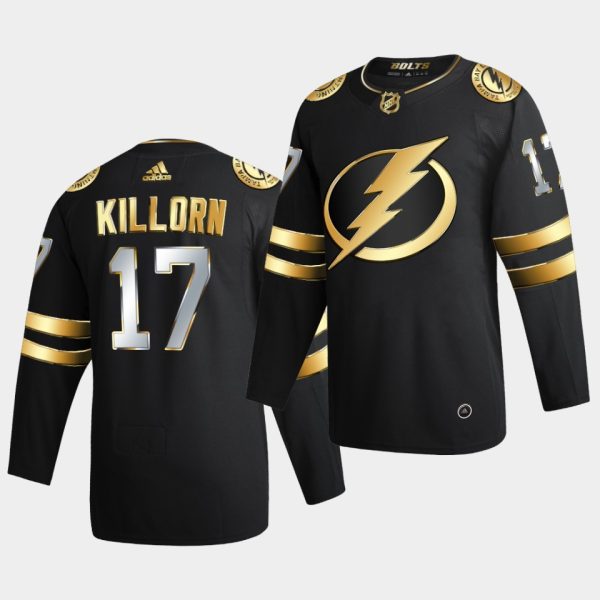 Tampa Bay Lightning Alex Killorn Golden Limited Edition Black Jersey Tampa Bay Lightning Alex Killorn Golden Limited Edition Black Jersey