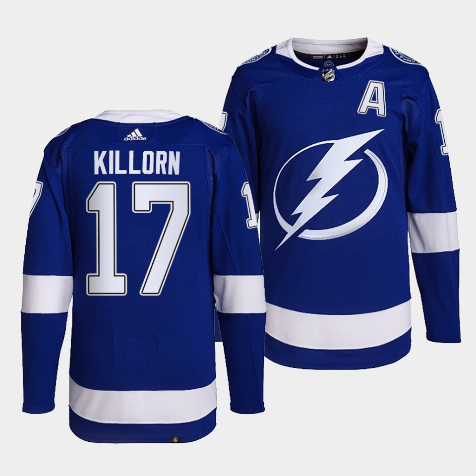 Tampa Bay Lightning Alex Killorn Home Blue Jersey Tampa Bay Lightning Alex Killorn Home Blue Jersey