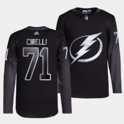 Tampa Bay Lightning Anthony Cirelli Alternate Black Jersey