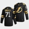 Tampa Bay Lightning Anthony Cirelli Gasparilla inspired Black Jersey