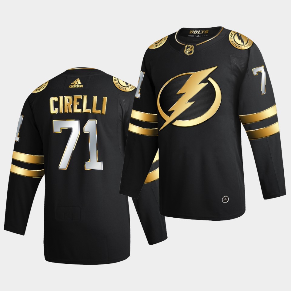 Tampa Bay Lightning Anthony Cirelli Golden Limited Edition Black Jersey Tampa Bay Lightning Anthony Cirelli Golden Limited Edition Black Jersey