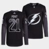 Tampa Bay Lightning Brayden Point Golden Edition Black Jersey
