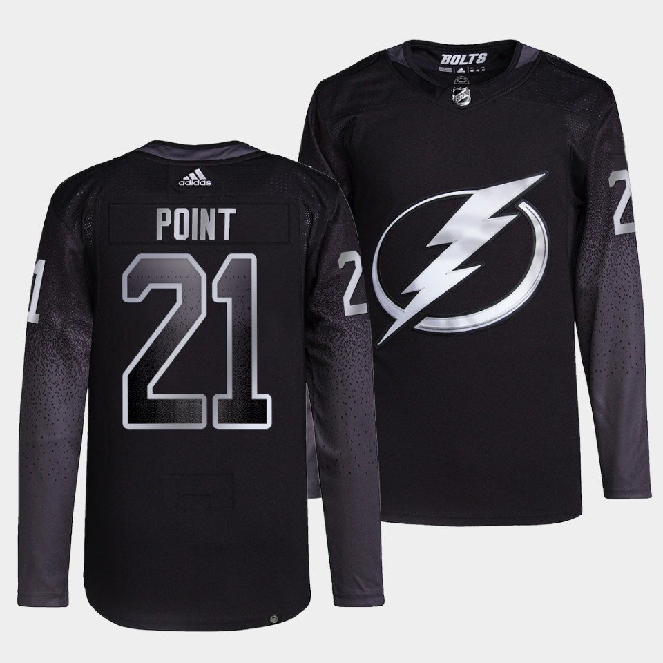 Tampa Bay Lightning Brayden Point Alternate Black Jersey Tampa Bay Lightning Brayden Point Alternate Black Jersey