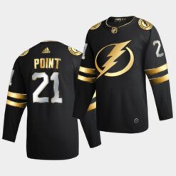 Tampa Bay Lightning Brayden Point Golden Limited Edition Black Jersey