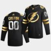 Tampa Bay Lightning Custom Glory Awards Collection Black Jersey