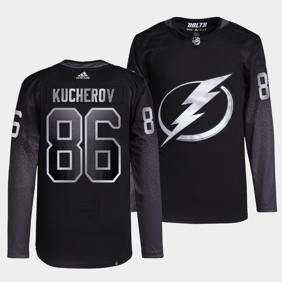 Tampa Bay Lightning Nikita Kucherov Alternate Black Jersey Tampa Bay Lightning Nikita Kucherov Alternate Black Jersey