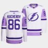 Tampa Bay Lightning Nikita Kucherov St. Patrick’s Day Green Player Jersey