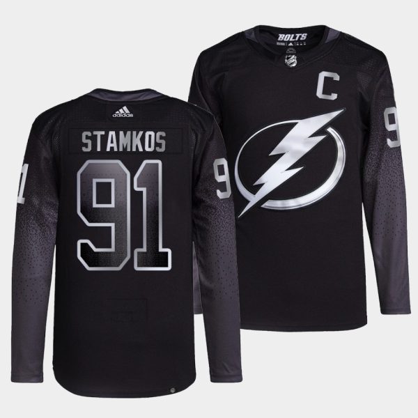 Tampa Bay Lightning Steven Stamkos Alternate Black Jersey Tampa Bay Lightning Steven Stamkos Alternate Black Jersey
