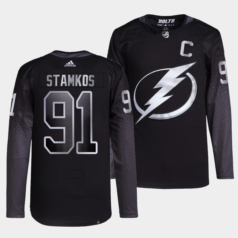 Tampa Bay Lightning Steven Stamkos Alternate Black Jersey Tampa Bay Lightning Steven Stamkos Alternate Black Jersey