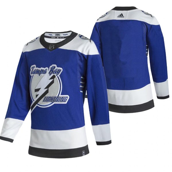 Tampa Bay Lightning Team 2021 Reverse Retro Royal Jersey Tampa Bay Lightning Team 2021 Reverse Retro Royal Jersey