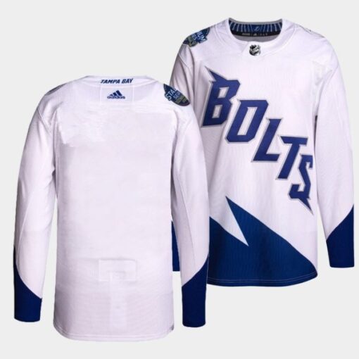 Tampa Bay Lightning Team 2022 Stadium Series White Jersey