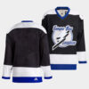 Tampa Bay Lightning Team Black Pirate-themed Warmup Jersey