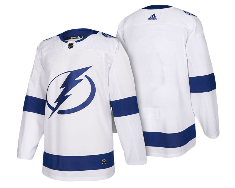 Tampa Bay Lightning Team White Away Jersey Tampa Bay Lightning Team White Away Jersey
