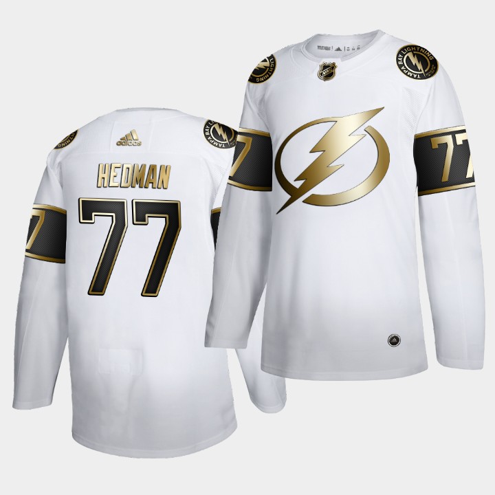 Tampa Bay Lightning Victor Hedman Golden Edition White Jersey Tampa Bay Lightning Victor Hedman Golden Edition White Jersey