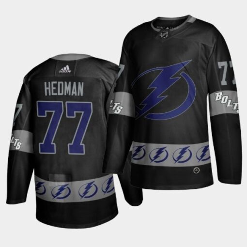 Tampa Bay Lightning Victor Hedman sleeve Breakaway Jersey