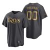 Tampa Bay Rays Custom Light Blue 25th Anniversary Replica Jersey