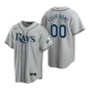 Tampa Bay Rays Custom Gray Road Replica Jersey