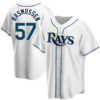 Tampa Bay Rays Drew Rasmussen Gray Replica Jersey