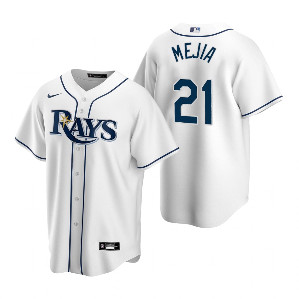 Tampa Bay Rays Francisco Mejia White Home Replica Jersey Tampa Bay Rays Francisco Mejia White Home Replica Jersey