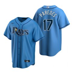 Tampa Bay Rays Isaac Paredes Light Blue Alternate Replica Jersey