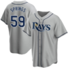 Tampa Bay Rays Isaac Paredes White 25th Anniversary Replica Jersey