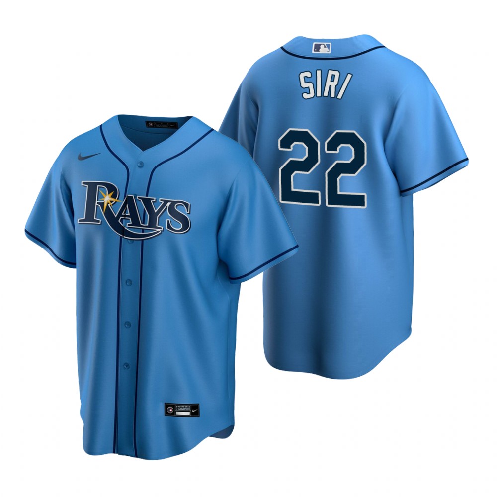 Tampa Bay Rays Jose Siri Light Blue Alternate Replica Jersey Tampa Bay Rays Jose Siri Light Blue Alternate Replica Jersey