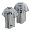 Tampa Bay Rays Josh Lowe Gray 25th Anniversary Replica Jersey