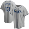 Tampa Bay Rays Manuel Margot Black Pitch Fashion Replica Jersey
