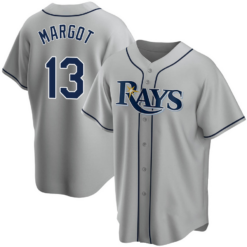 Tampa Bay Rays Manuel Margot Gray Replica Jersey