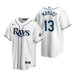 Tampa Bay Rays Manuel Margot White 25th Anniversary Replica Jersey