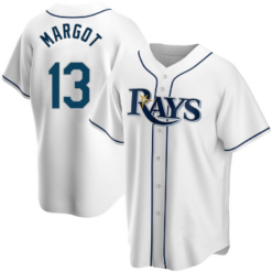 Tampa Bay Rays Manuel Margot White Replica Jersey