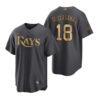 Tampa Bay Rays Randy Arozarena Navy Alternate Replica Jersey