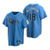 Tampa Bay Rays Shane McClanahan Gray 25th Anniversary Replica Jersey