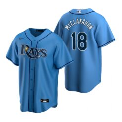 Tampa Bay Rays Shane McClanahan Light Blue Alternate Replica Jersey