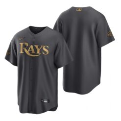 Tampa Bay Rays Team Charcoal 2022 All-Star Game Replica Jersey