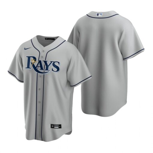 Tampa Bay Rays Team Gray Replica Road Jersey