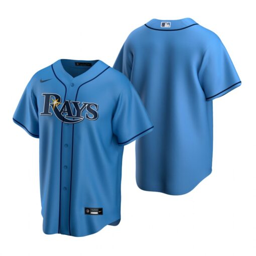 Tampa Bay Rays Team Light Blue Replica Alternate Jersey