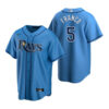 Tampa Bay Rays Wander Franco White Replica Home Jersey Tampa Bay Rays Wander Franco White Replica Home Jersey
