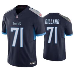 Tennessee Titans Andre Dillard Navy Limited Jersey