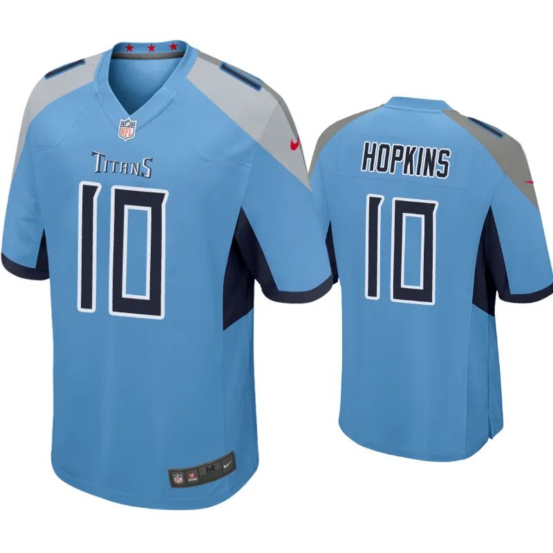 Tennessee Titans DeAndre Hopkins Light Blue Limited Jersey Tennessee Titans DeAndre Hopkins Light Blue Limited Jersey