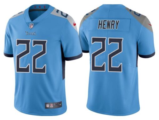 Tennessee Titans Derrick Henry Light Blue Limited Jersey
